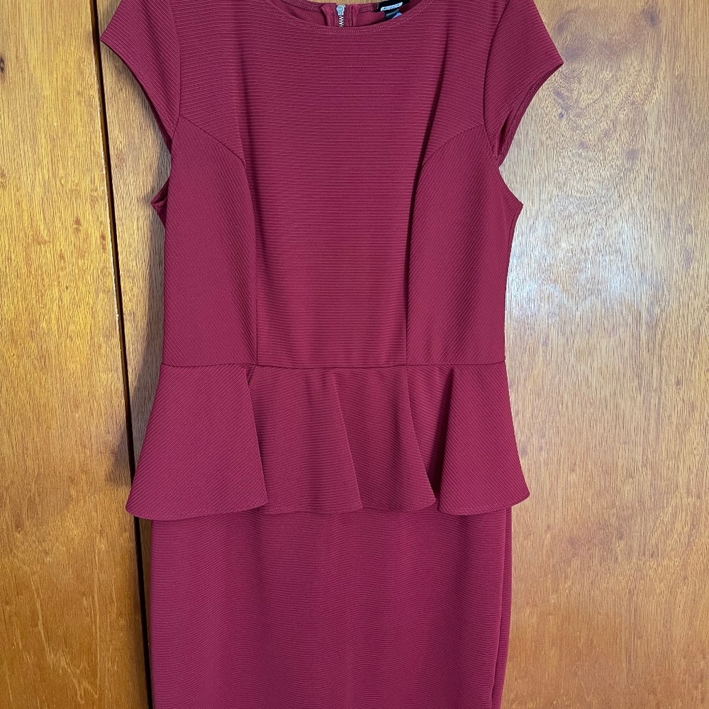 Peplum Mossimo Womens XL dress